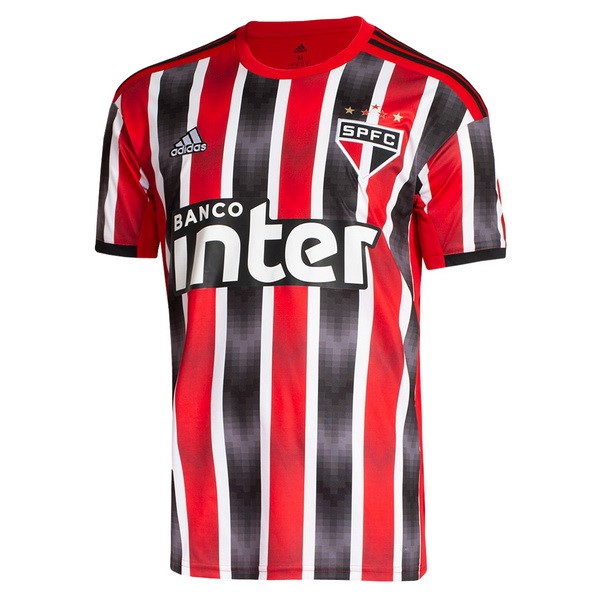 Camiseta São Paulo 2ª 2019-2020 Rojo